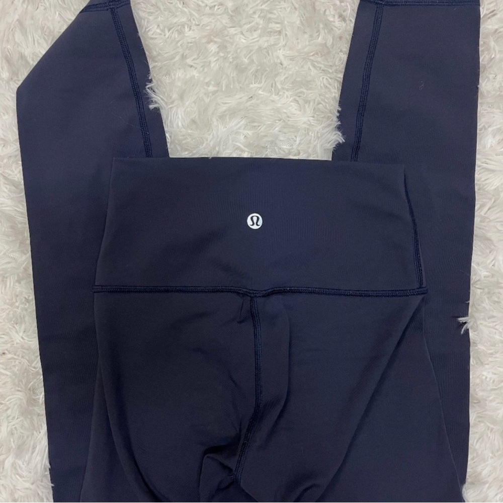 Lululemon navy align leggings high waisted size 2